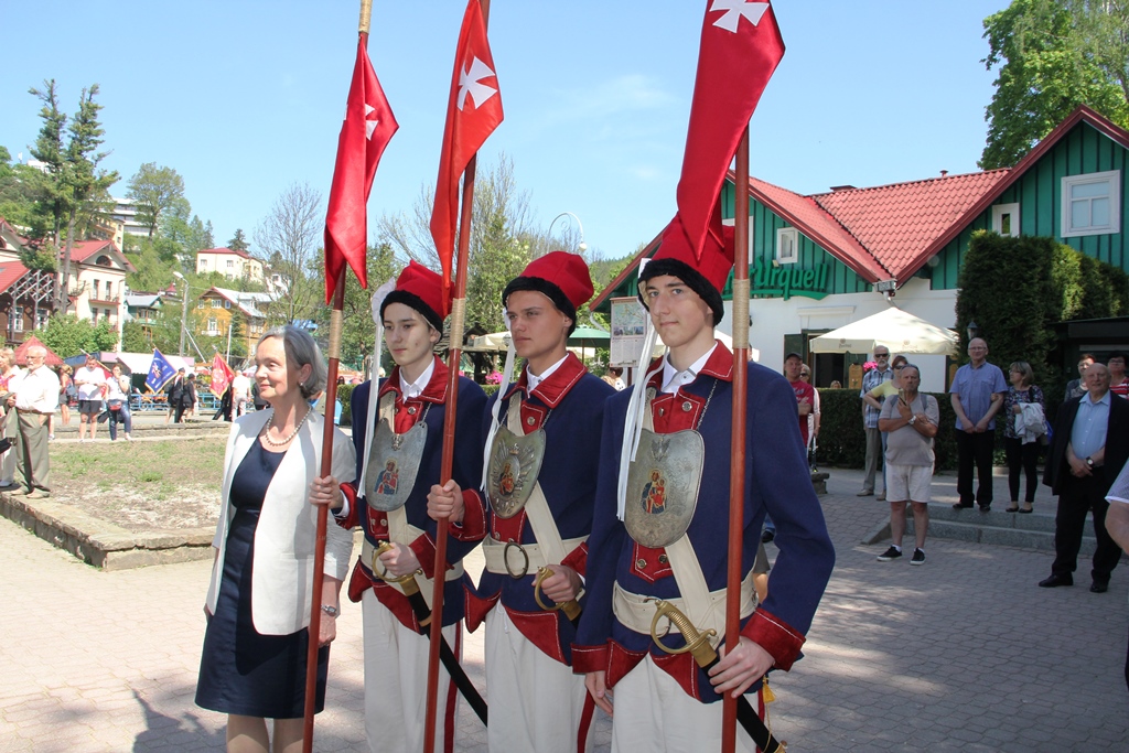 Gminne obchody 227 rocznicy uchwalenia Konstytucji 3 Maja w Krynicy-Zdroju