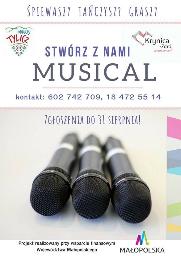 Zapraszamy Do Grupy Musicalowej